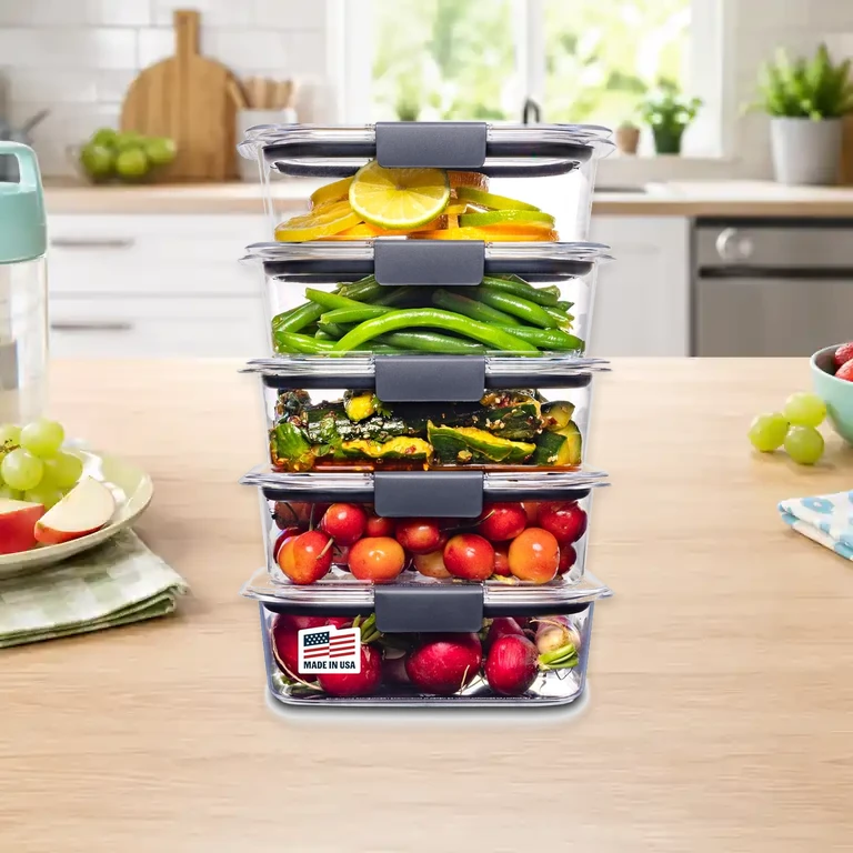 Rubbermaid Brilliance 5-Container Set
